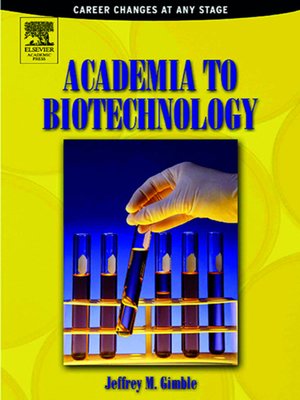 cover image of Academia to Biotechnology